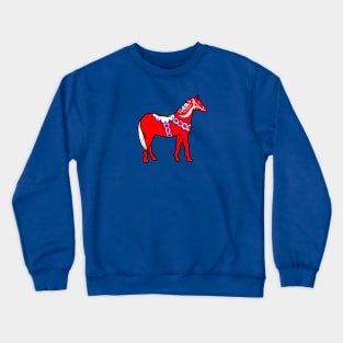 Swedish Horse of a Different Color Crewneck Sweatshirt